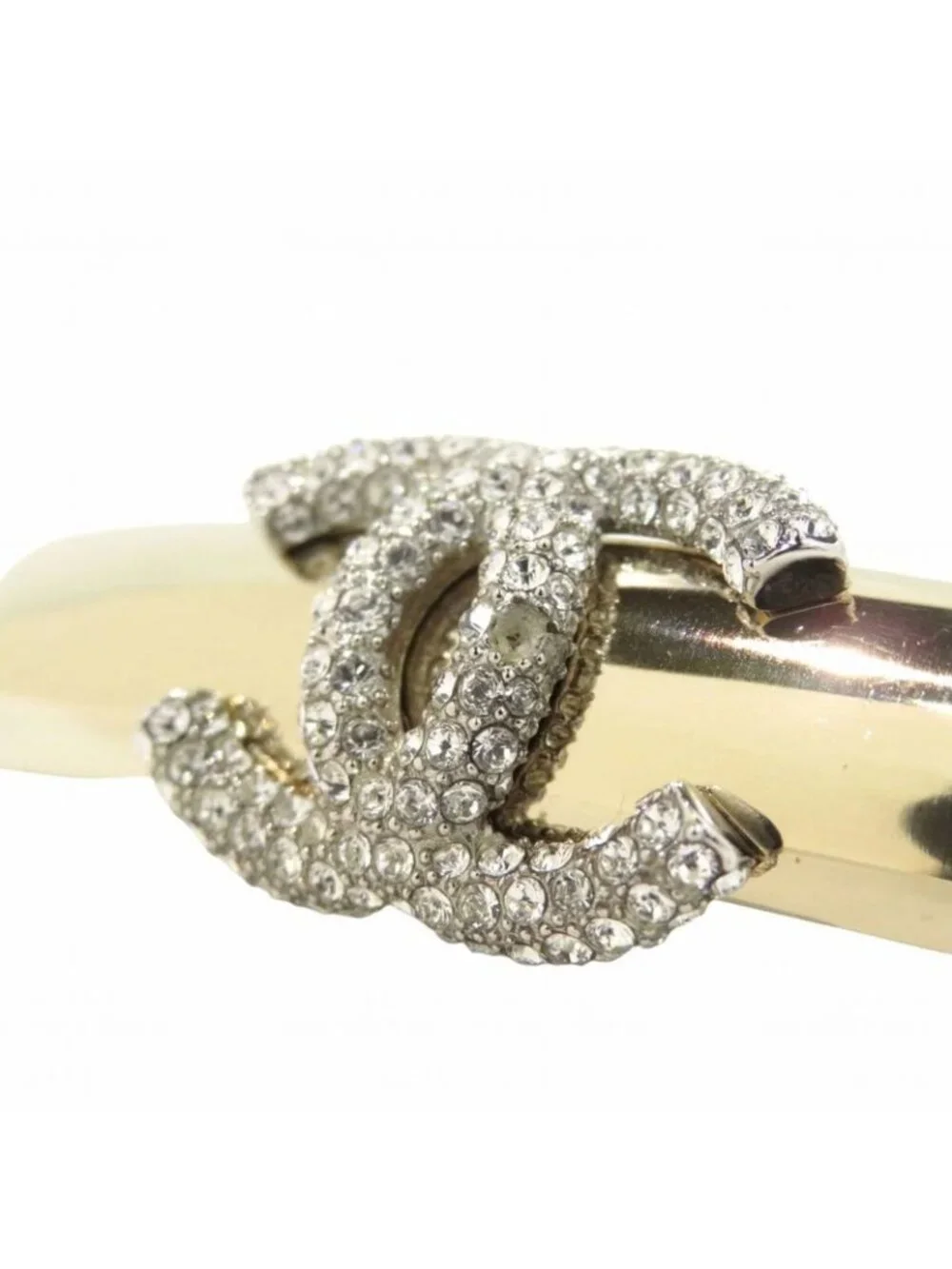 Chanel Alloy Line Stone Shoulder Bag - Picture 9 of 9